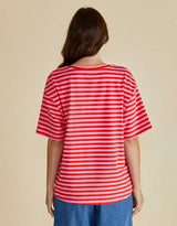 betty-basics-relax-boxy-tee-pink-red-stripe-womens-clothing