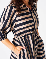 boho-australia-moss-midi-dress-brown-tan-stripes-womens-clothing