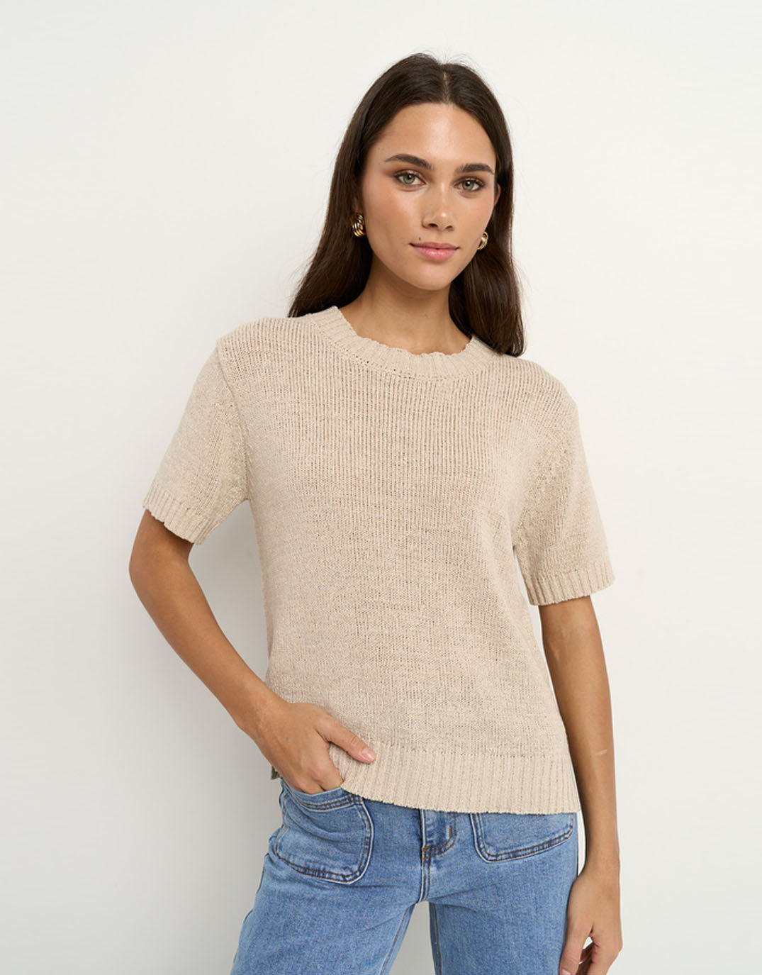 by-rosa-loveable-tape-yarn-knit-tee-natural-womens-clothing