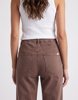 Carter Barrel Jeans - Chocolate