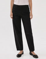 Barrel Leg Chino - Black
