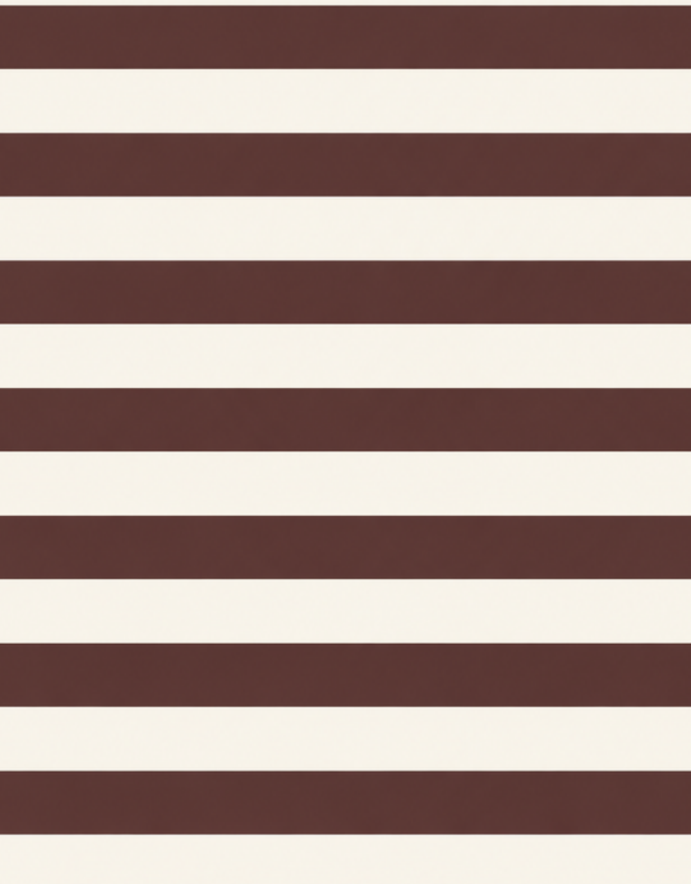 Relaxed Tee - Chocolate/Ecru