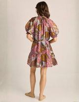 Daria Dress - Leaf Print