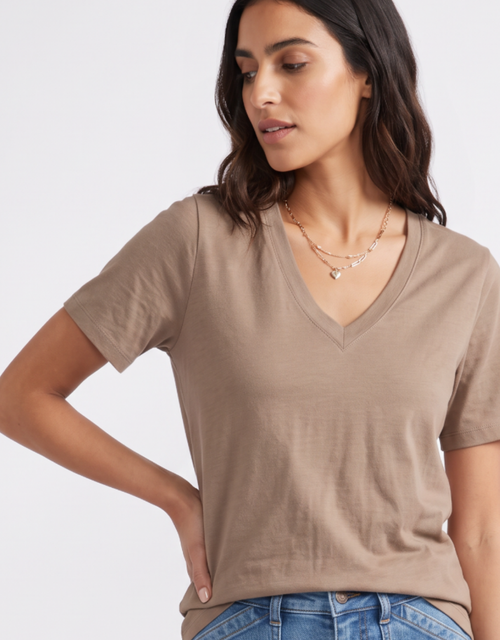 The Edit Tee - Chocolate