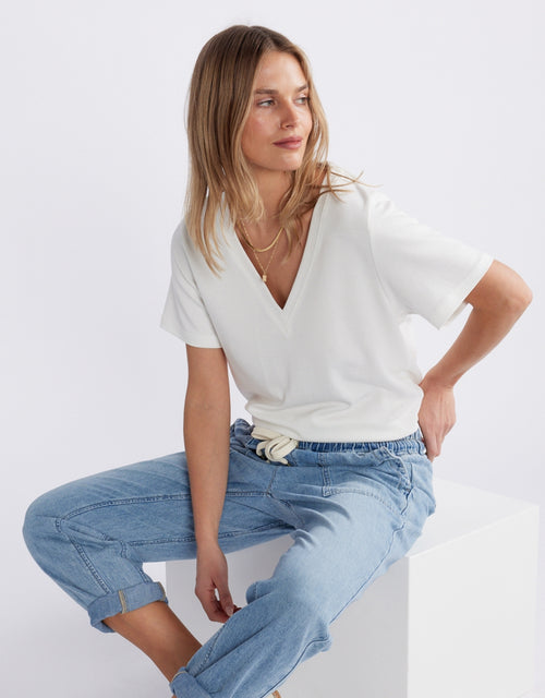 The Edit Tee - White