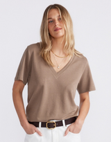 The Edit Tee - Chocolate