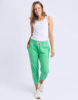 3/4 Brunch Pants - Spring Green