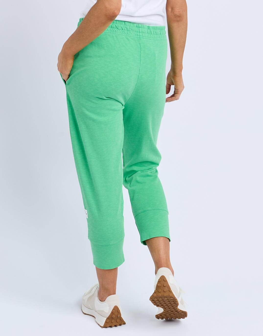 3/4 Brunch Pants - Spring Green