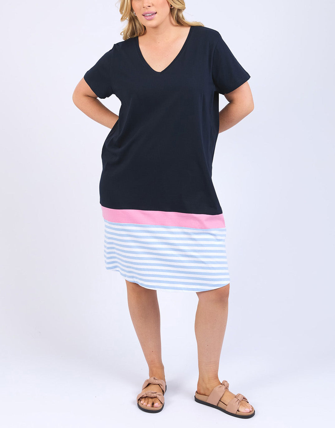 elm-draw-the-line-tee-dress-navy-blue-and-white-stripe-womens-clothing