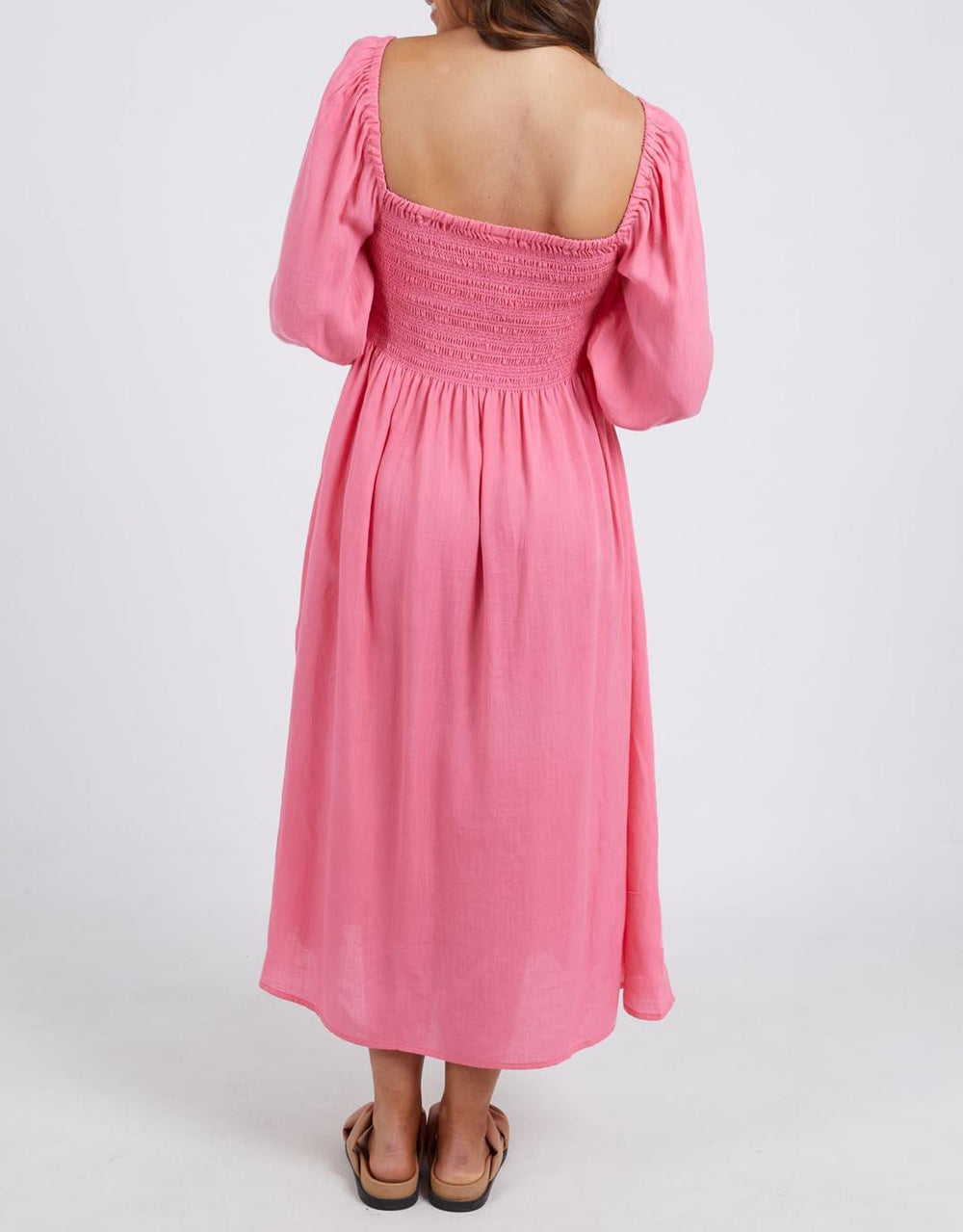 Elm - Dusk Midi Dress - Pink Lemonade - White & Co Living Dresses