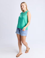 elm-elysian-tank-gumdrop-green-womens-clothing