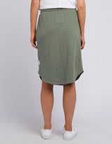 Elm - Isla Skirt - Khaki - White & Co Living Skirts