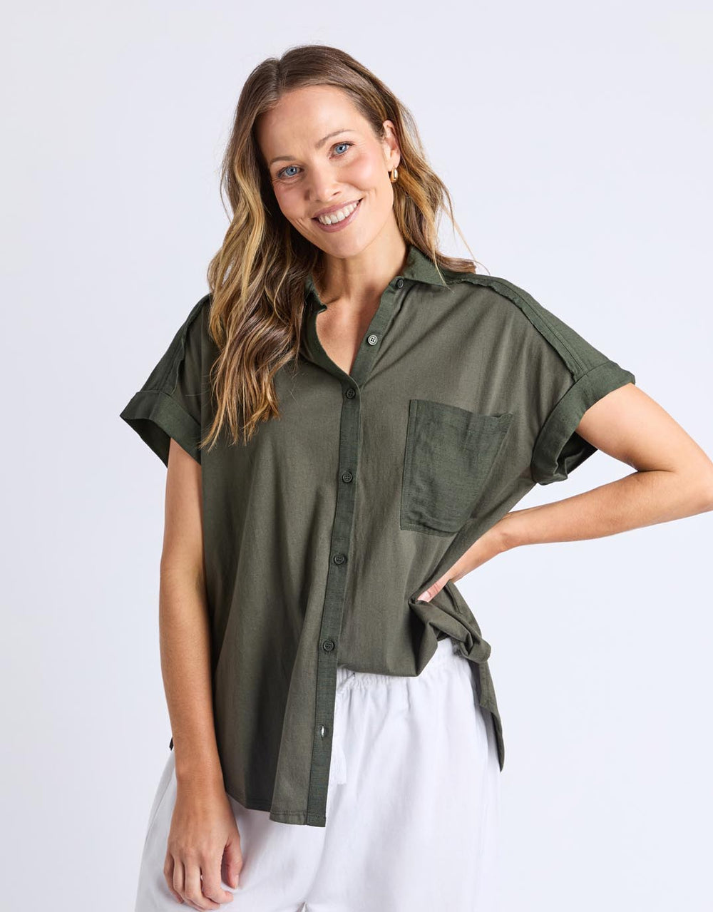 elm-locket-shirt-khaki-womens-clothing