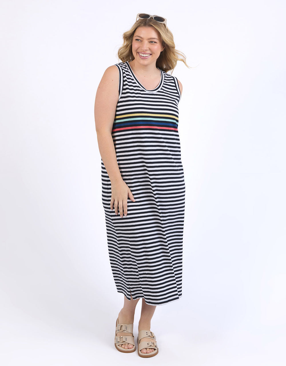 elm-lyric-tank-dress-navy-white-stripe-womens-clothing