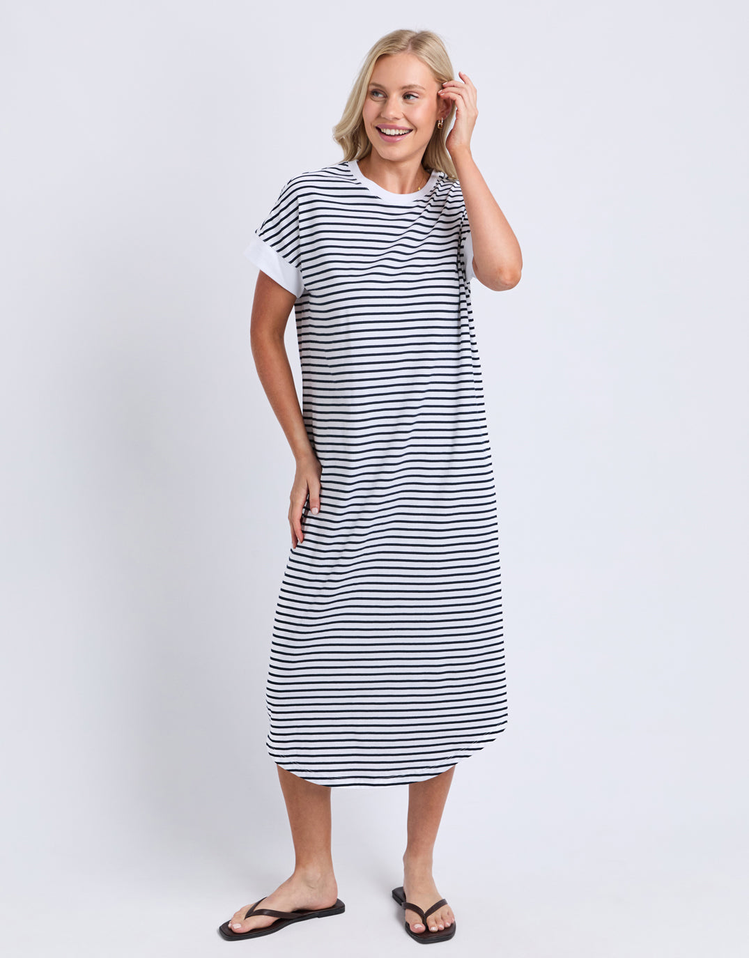elm-maggie-stripe-dress-white-womens-clothing