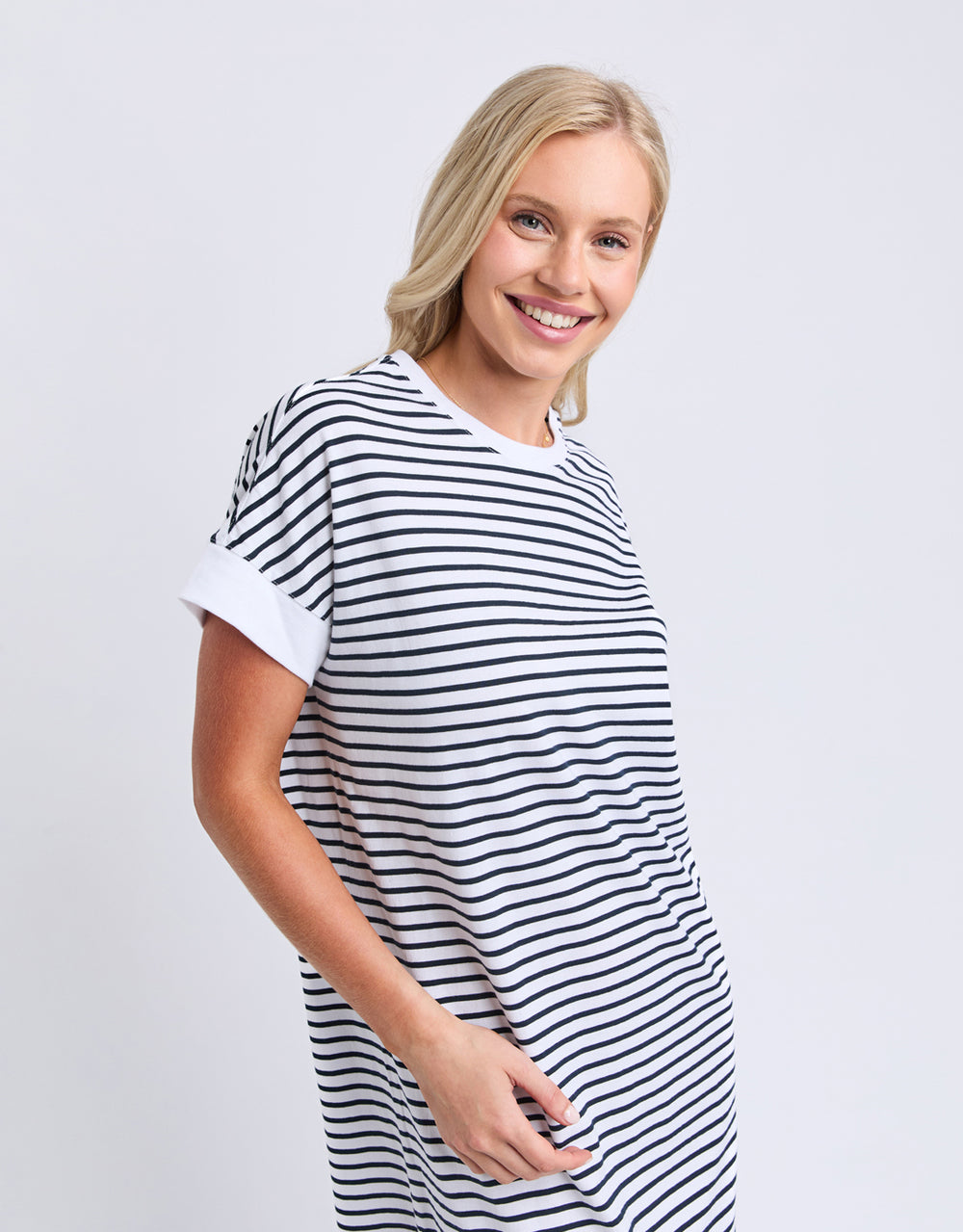 elm-maggie-stripe-dress-white-womens-clothing
