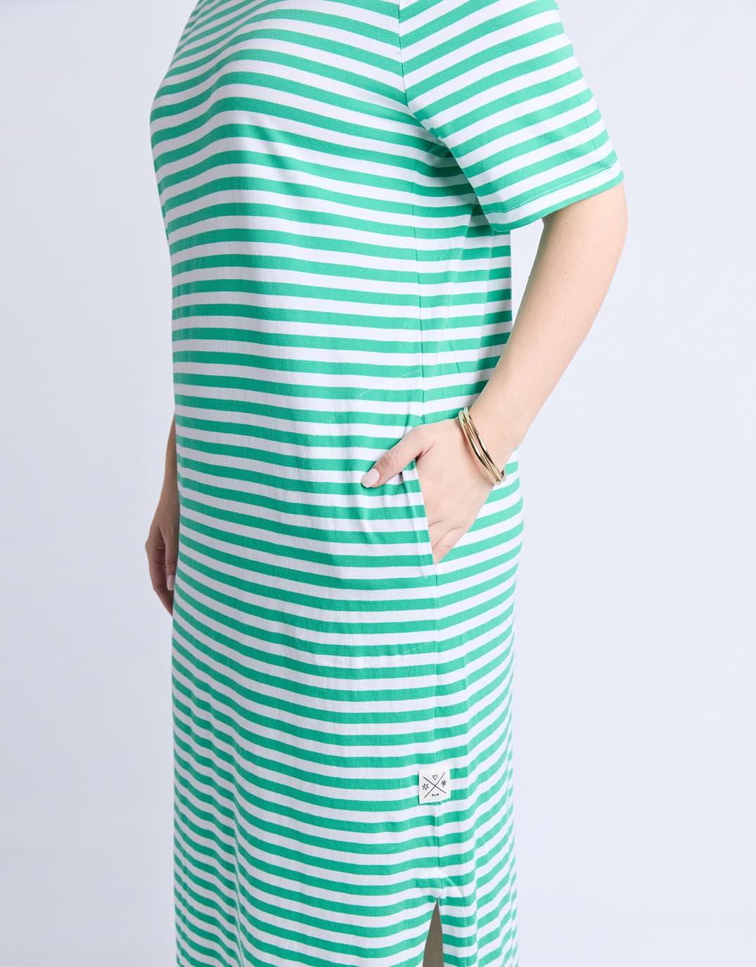 elm-merry-tee-dress-gumdrop-green-white-stripe-vintage-blue-womens-clothing