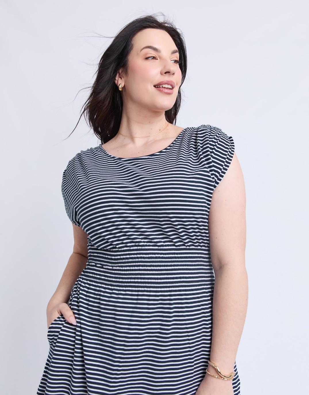 elm-nelle-dress-navy-white-stripe-womens-clothing