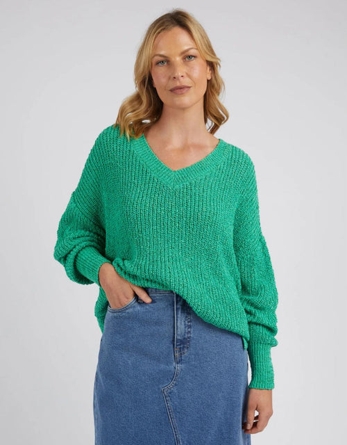 elm-rachele-v-neck-knit-greenbriar-womens-clothing