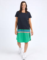 elm-rhea-tee-dress-navy-green-colour-block-womens-clothing