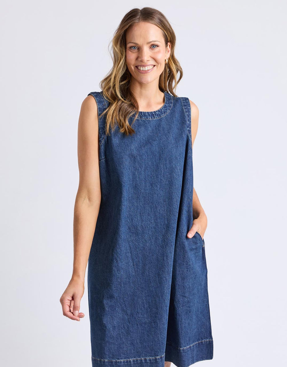 elm-sonny-denim-dress-dark-blue-womens-clothing