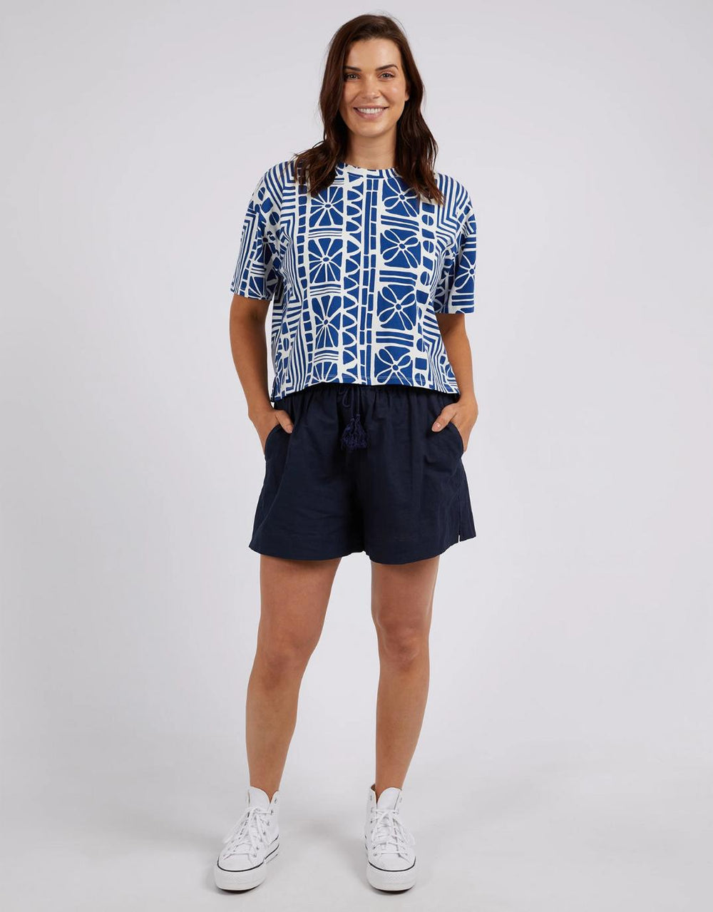 elm-stevie-short-dark-sapphire-womens-clothing