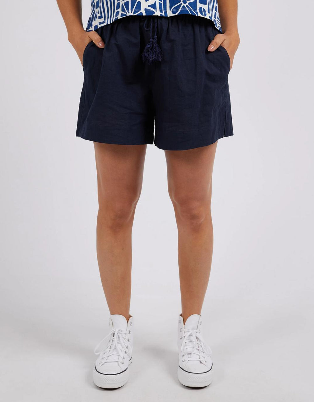elm-stevie-short-dark-sapphire-womens-clothing