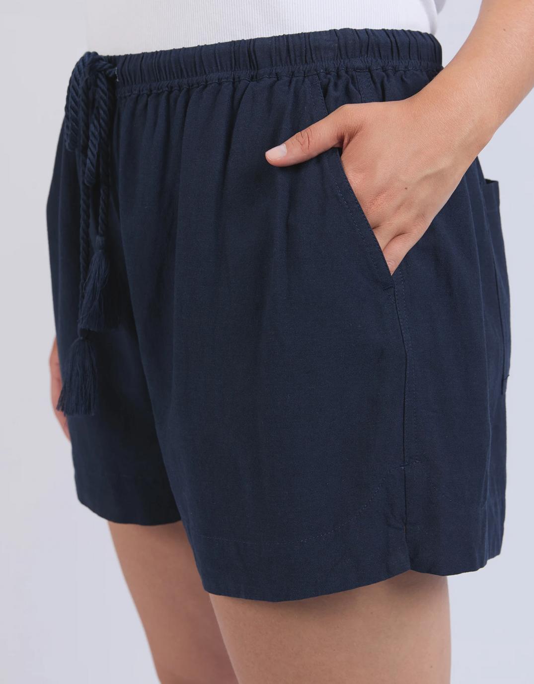 elm-stevie-short-dark-sapphire-womens-clothing