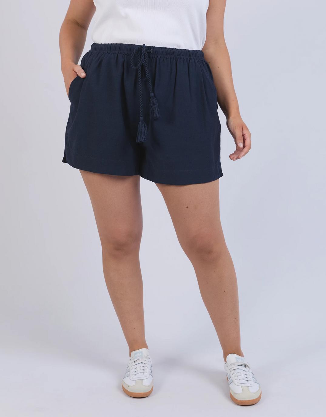 elm-stevie-short-dark-sapphire-womens-clothing