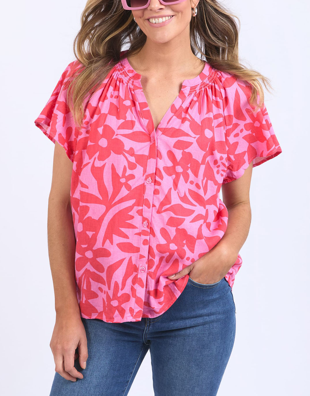 elm-sunset-hour-blouse-sunset-hour-print-womens-clothing