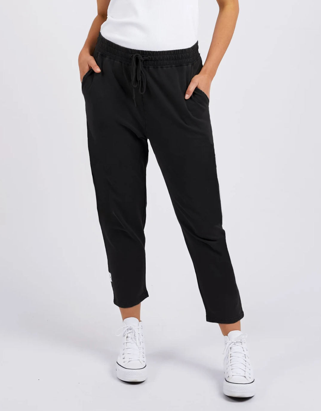 Buy Suzie Track Pant Black Elm for Sale Online New Zealand