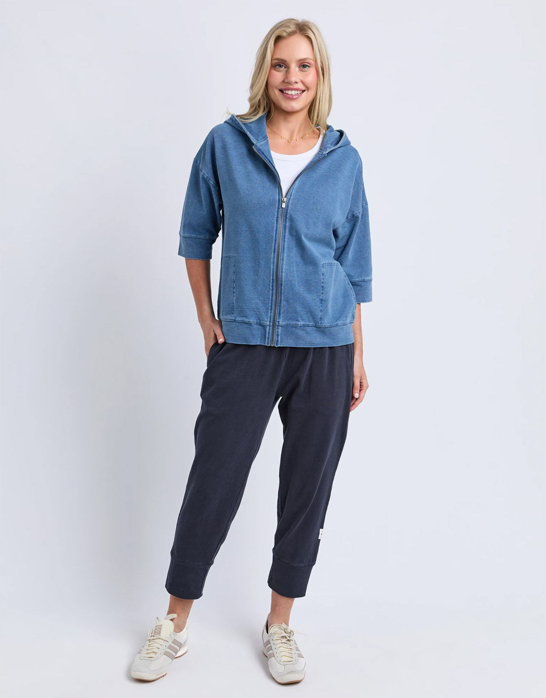 elm-tessa-denim-look-hoodie-blue-womens-clothing
