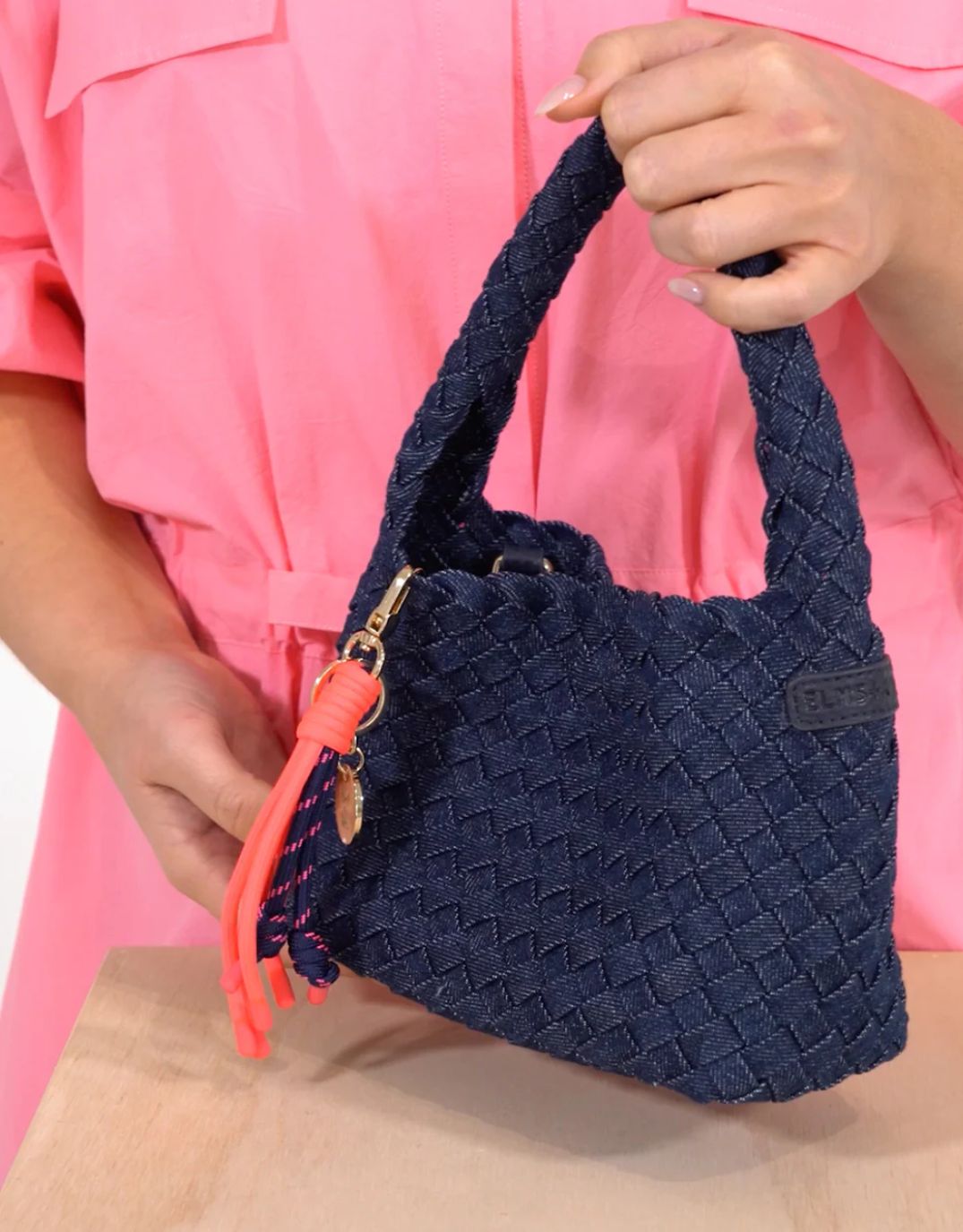 elms-king-bag-charm-navy