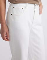 Elodie Straight Leg Jean - White