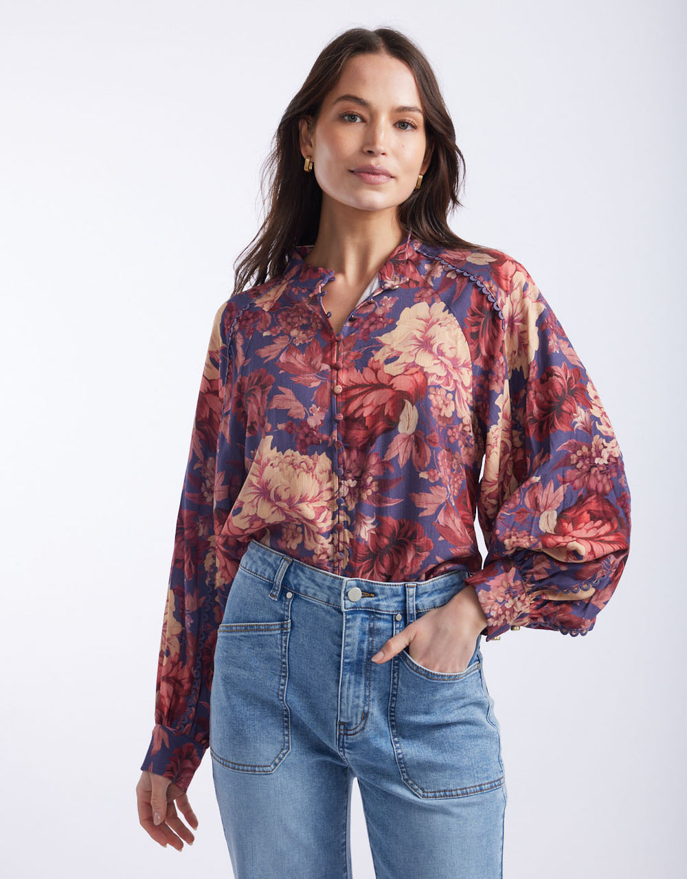 fate-becker-berry-kiss-blouse-floral-shirt-womens-clothing