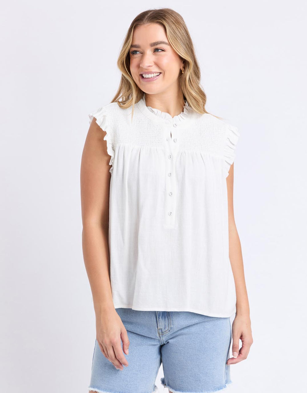 Airlie Top - White