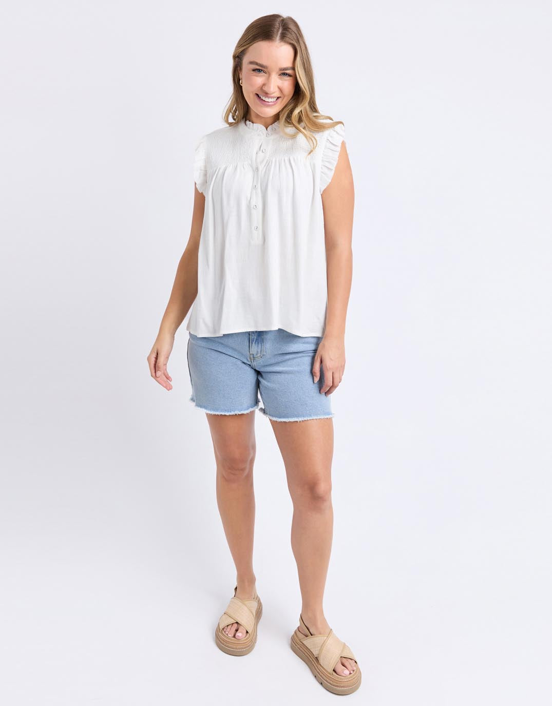 Airlie Top - White