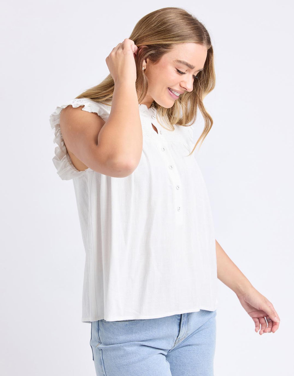 Airlie Top - White