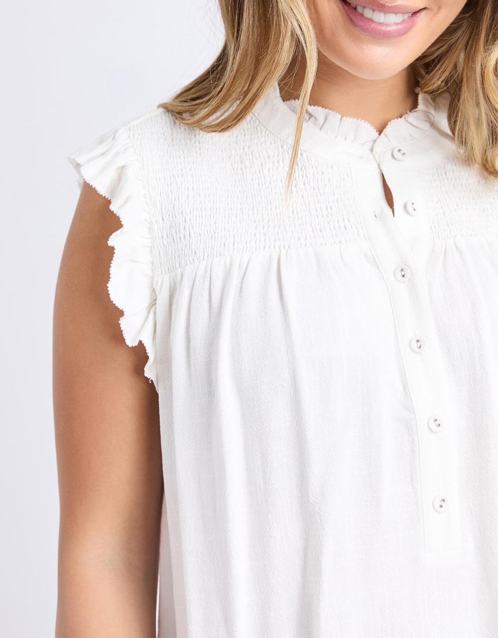Airlie Top - White