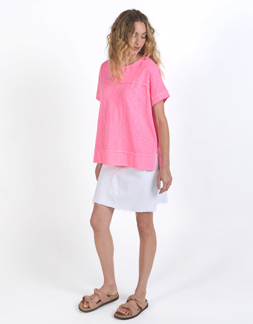 foxwood-allison-tee-neon-rose-womens-clothing