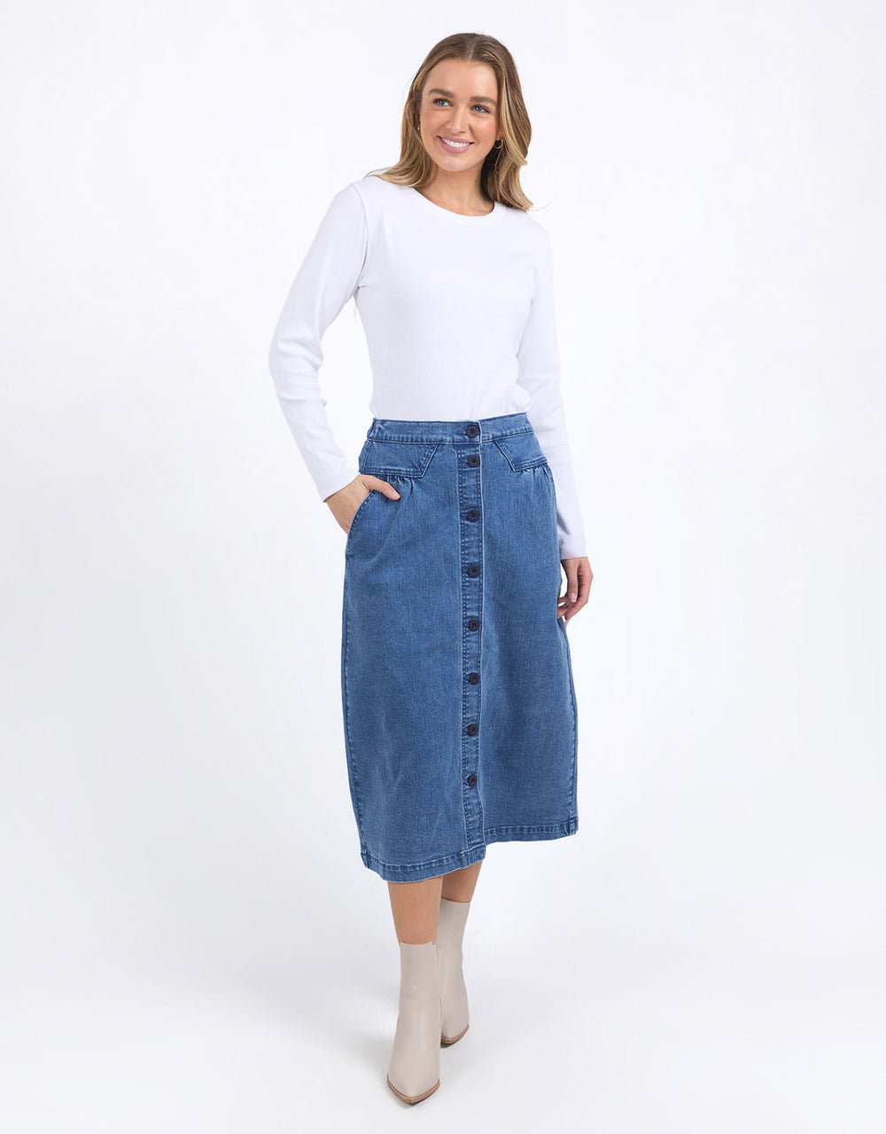 foxwood-amanda-midi-skirt-mid-blue-womens-clothing