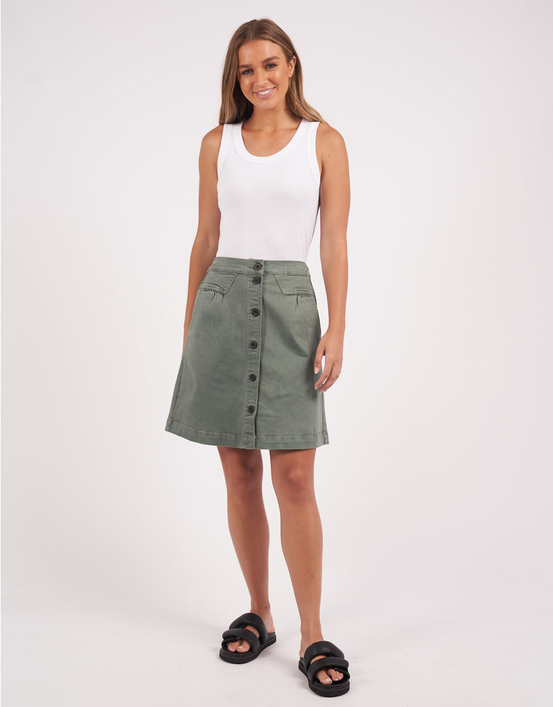 foxwood-amanda-skirt-khaki-womens-clothing