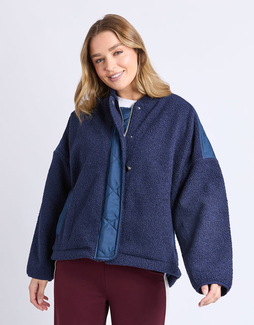 foxwood-arizona-fleece-zip-thru-navy-womens-clothing