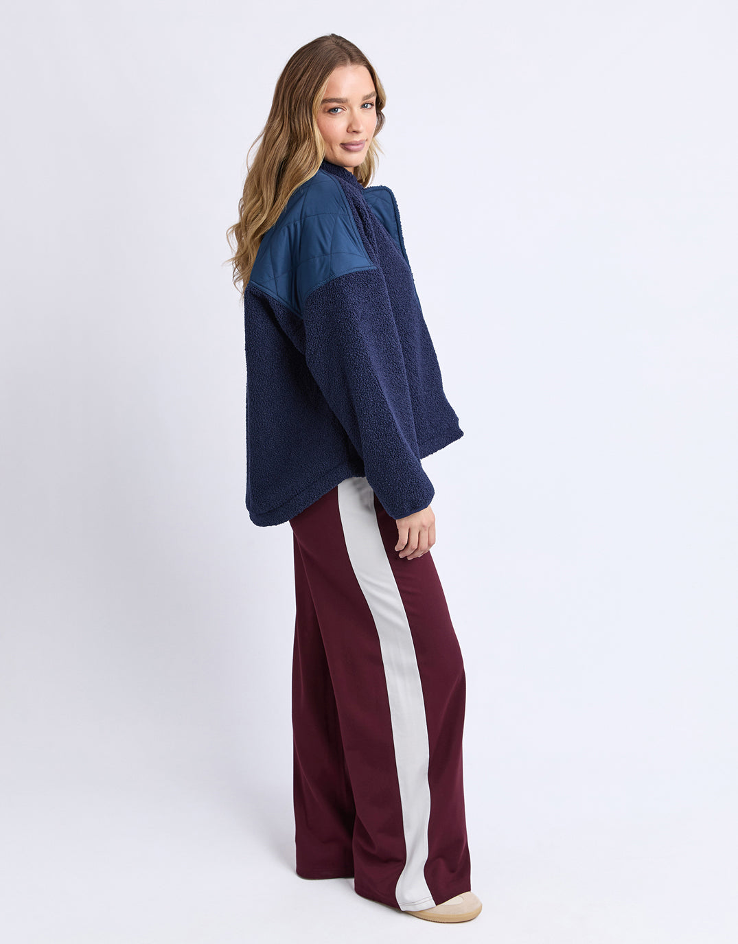 foxwood-arizona-fleece-zip-thru-navy-womens-clothing