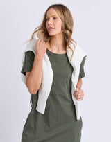 foxwood-bay-tape-dress-khaki-womens-clothing