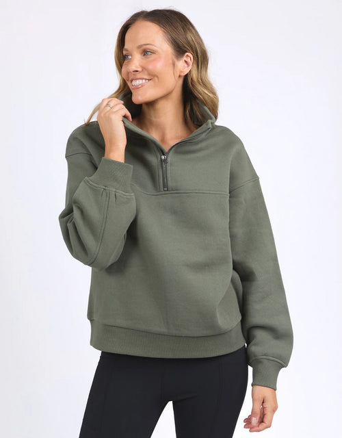 foxwood-college-zip-crew-khaki-womens-clothing