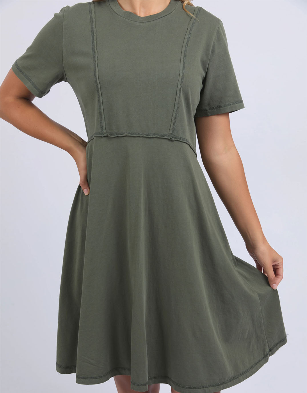 foxwood-eva-dress-khaki-womens-clothing