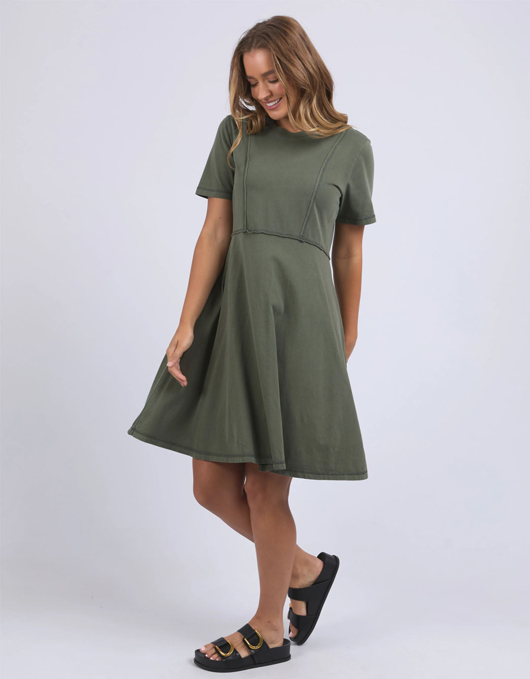 foxwood-eva-dress-khaki-womens-clothing