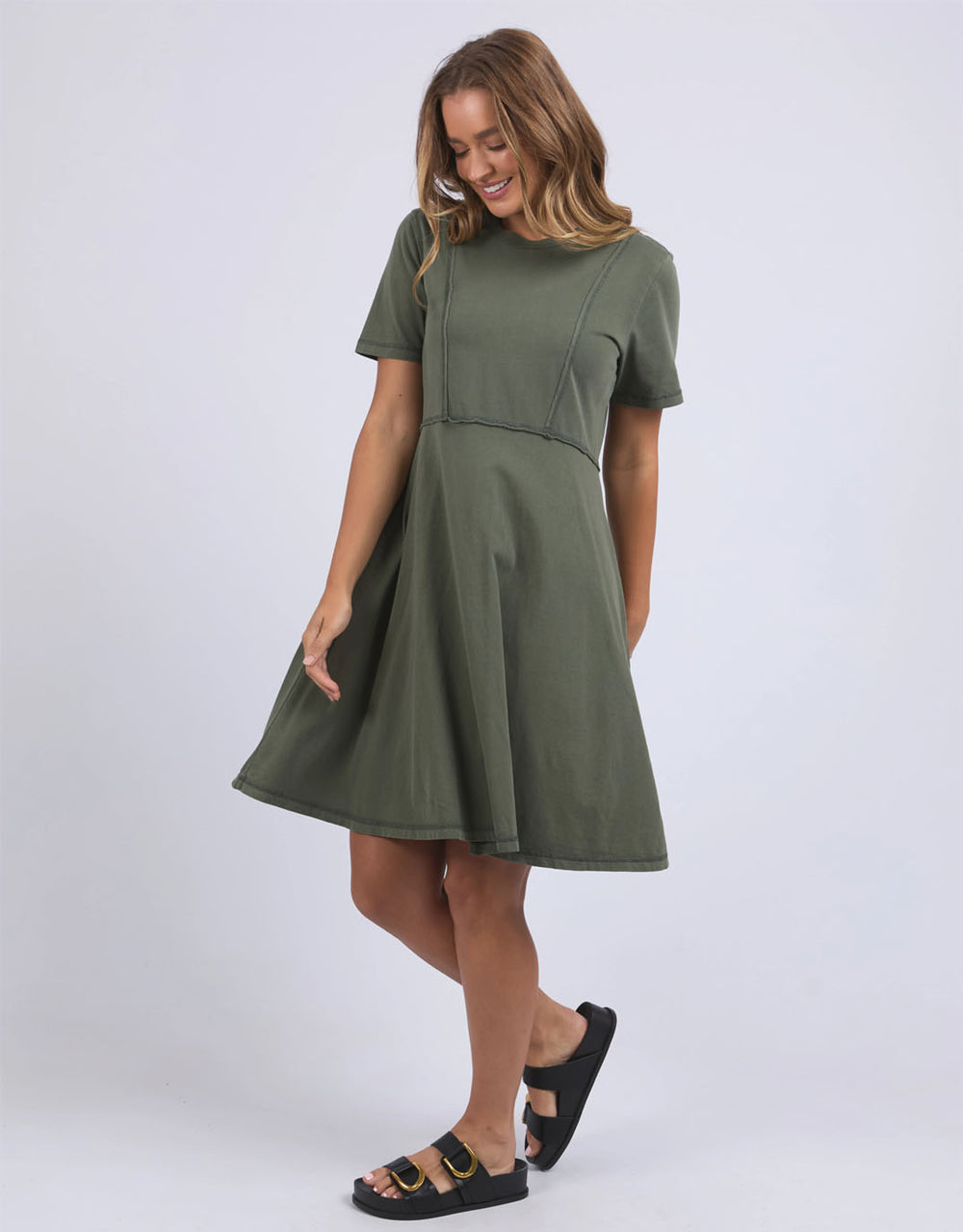 foxwood-eva-dress-khaki-womens-clothing