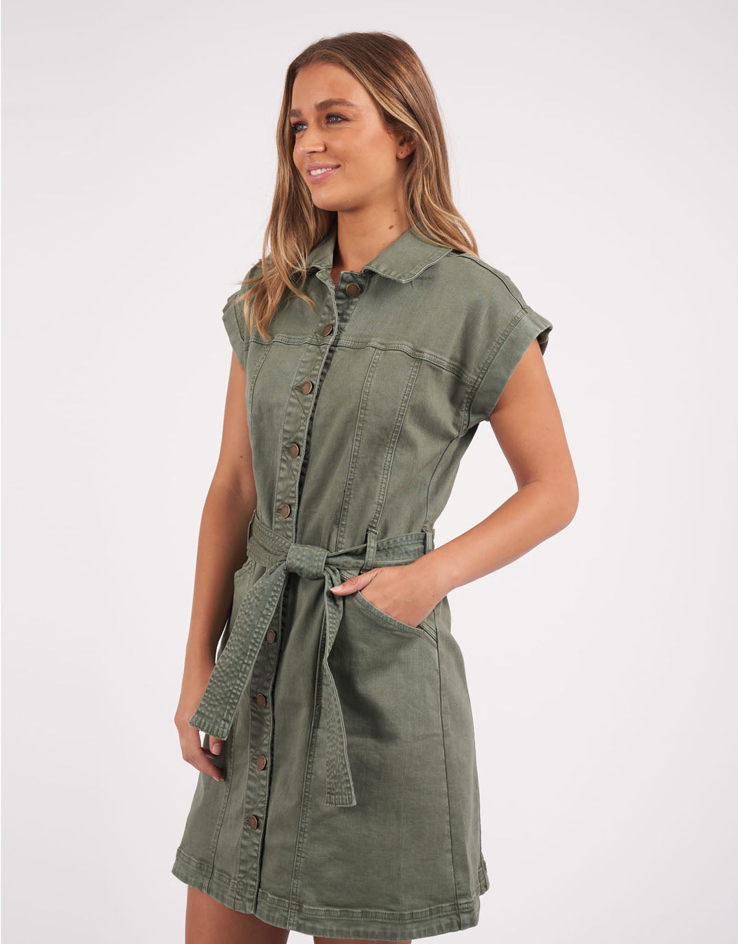 foxwood-heidi-dress-khaki-womens-clothing